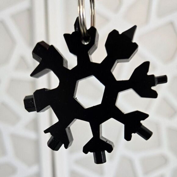 18-in-1 Stainless Steel Snowflake Multi-Tool Screwdriver Tool Set of 2 - Picture 4 of 5